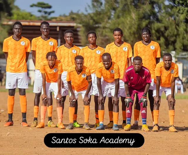 Santos Soka Academy — Keepie-uppies in the black kit